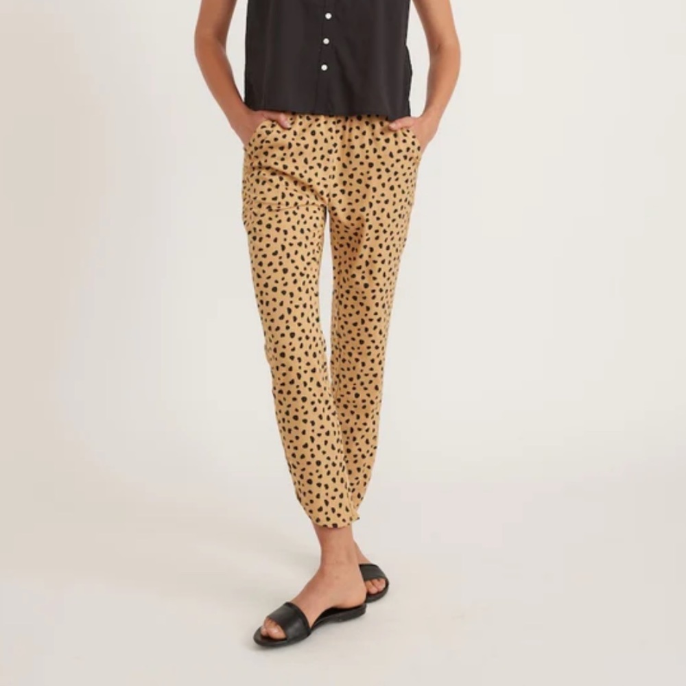 NWT Marine Layer Allison Pant Cheetah Size M